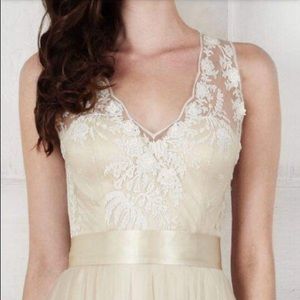 BHLDN Onyx wedding dress